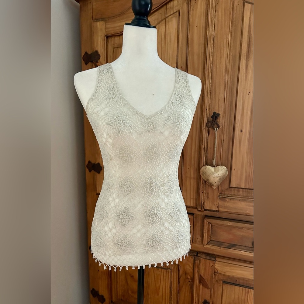 Vintage beaded tunic